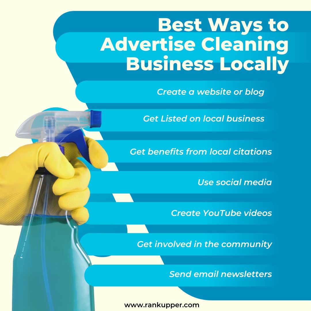 best ways to advertise a cleaning business locally