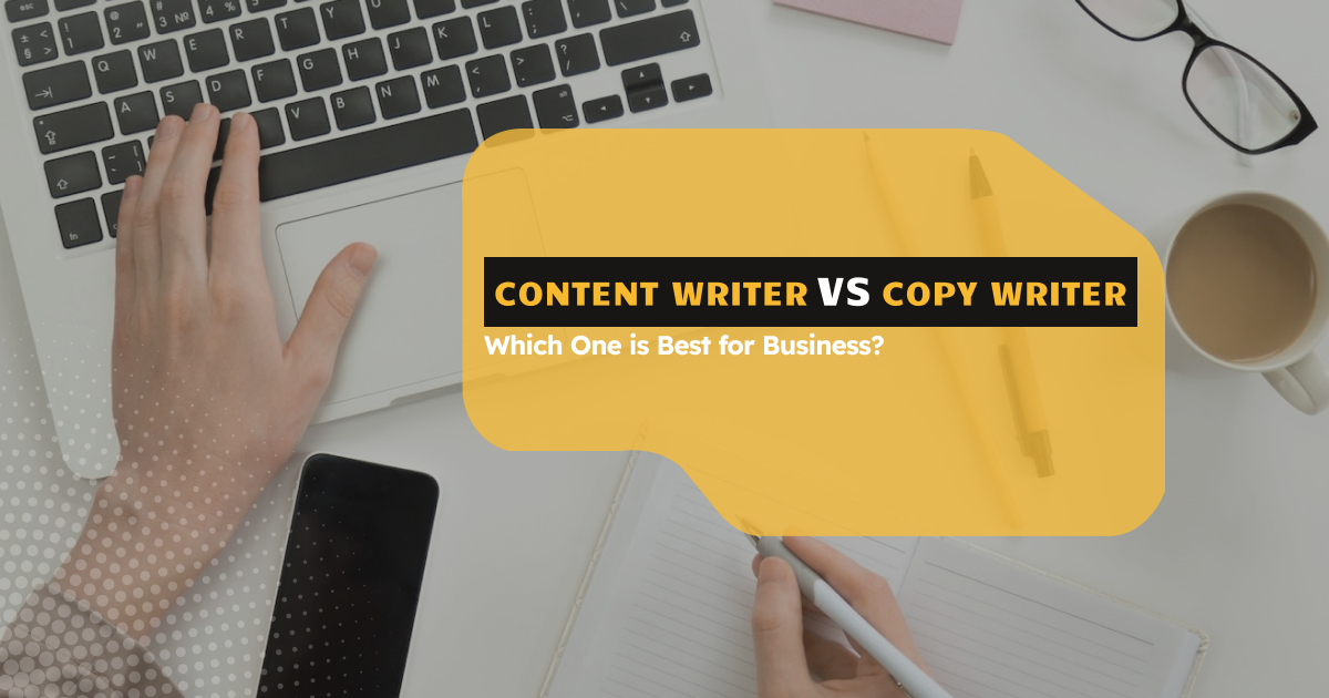 Content writer vs copywriter