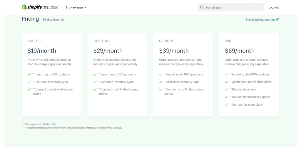 Syncio pricing plan