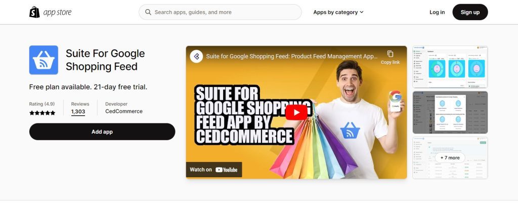 Suite For Google Shopping Feed