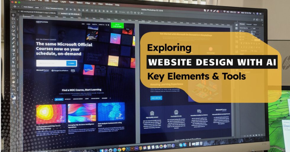 Website Design With AI: Exploring Key Elements and Tools