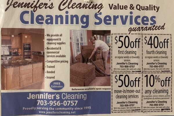 print ads example for cleaning business