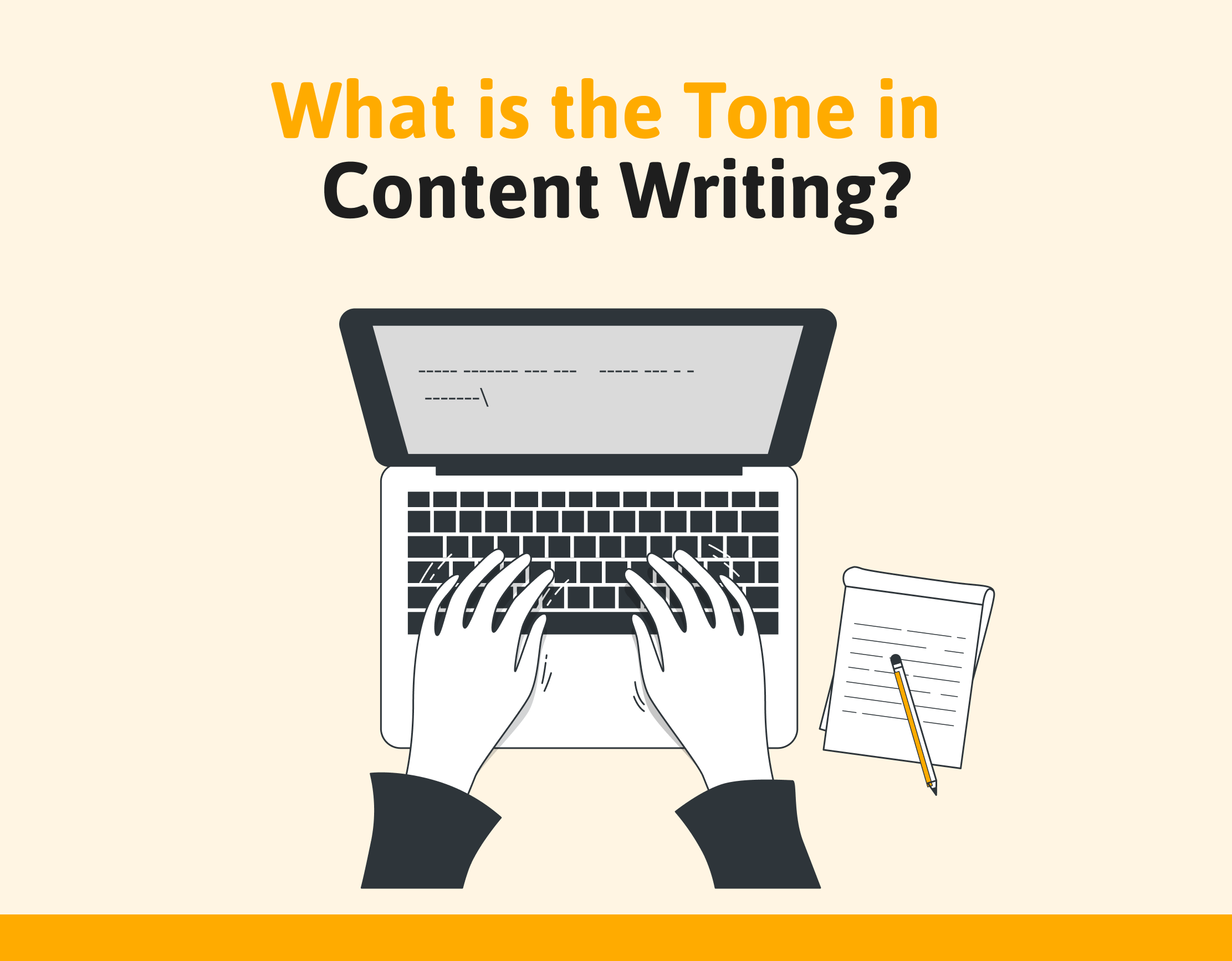 What is the tone in content writing